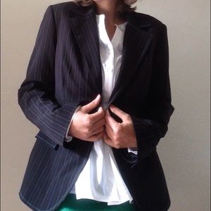 Pinstripe blazer